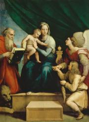 Raffaello Santi: Madonna with the fish - Madonna a hallal